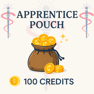Apprentice Pouch – 100 Credits (₹50)